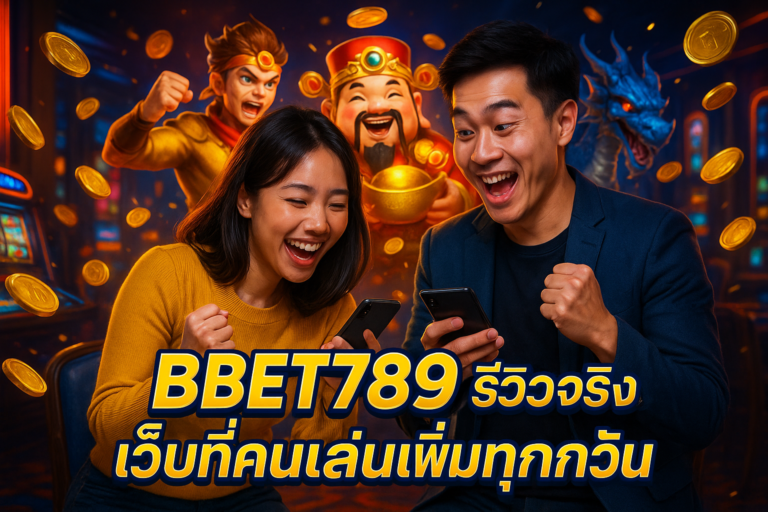 BBET789 รีวิวจริง เว็บที่คนเล่นเพิ่มทุกวัน