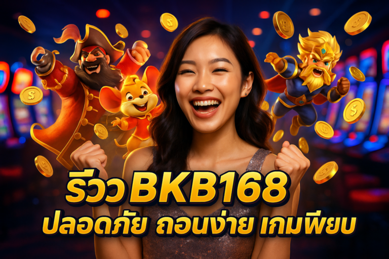 รีวิว BKB168 ปลอดภัย ถอนง่าย เกมเพียบ
